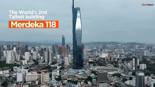 Worlds 2nd Tallest Merdeka 118  KL Malaysia [upl. by Arnaldo73]