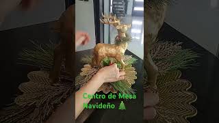 Navidad 🎄 2024 christmas centrodemesa manualidadesnavidad decoration diy [upl. by Earley944]