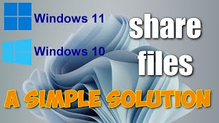 ✨Windows 1110  How to create a local network and share files between computers over the network ✨ [upl. by Godden262]