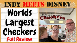 Check Out The Worlds Largest Checkers Restaurant In Orlando Florida  Full Review [upl. by Pederson]