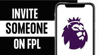 How to Invite Someone to FPL League [upl. by Airdni]