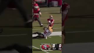 Pearsalls Perfection First career touchdown 49ers NFL Shorts foryou [upl. by Zola]