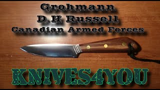 Grohmann DH Russell Canadian Armed Forces Fixed Blade [upl. by Yaluz497]