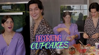 Charli vs Chase Cupcake Competition  Charli DAmelio [upl. by Firehs]