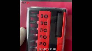 screwdriver bit set torx bits [upl. by Gui641]