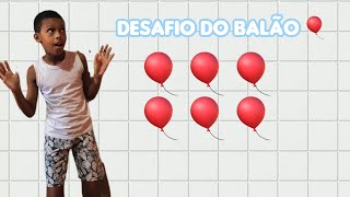 Estourando ￼balãodesafio do balão [upl. by Orlina]