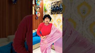 Golu Bana Papa Ki Pari 😂 Pink Wali Saree Part 4 shorts comedy aslimonaofficial [upl. by Radnaxela693]