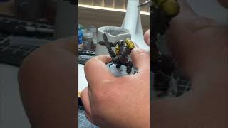 Basing yellow and black Scythes of the emperor warhammer40k warhammer40kpainting short [upl. by Berriman370]