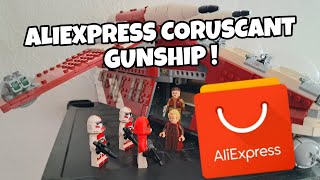 ALIEXPRESS FAKE LEGO Coruscant Gunship REVIEW [upl. by Amaryl317]