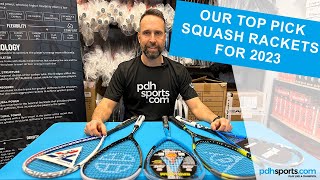 Best Squash Rackets of 2023 chosen by squash experts pdhsportscom [upl. by Ahseem]