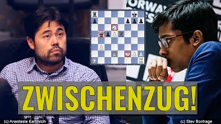 Zwischenzug  Hikaru Nakamura vs Praggnanandhaa  Norway Chess 2024 [upl. by Oigolue]