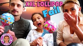 XXL LUTSCHER LOLLIPOP mit übler Überraschung  FAIL  MILEYS WELT [upl. by Anilesor841]