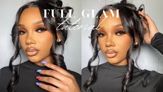 FULL Fall GLAM TUTORIAL Very Detailed amp Product List Included [upl. by Persson]