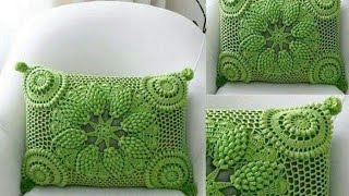 crochet pillow covercrochetforbeginners pillow [upl. by Haag]