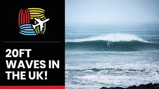 20ft Waves In The UK How Do You Ride The Cribbar Newquay With Rob Barber  Bodyboard Holidays [upl. by Reggis]