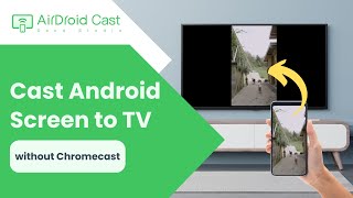 How to Cast Android Screen to TV without Chromecast [upl. by Dedie]