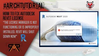 How to Fix Revit quotThe License manager is not functioning or is improperly installedrevit will quot [upl. by Bernette938]