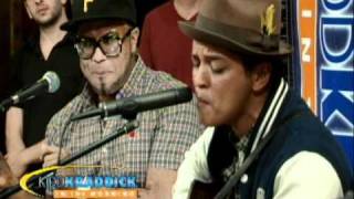 Bruno Mars  quotBillionairequot Live on Kidd Kraddick In The Morning [upl. by Cerellia69]