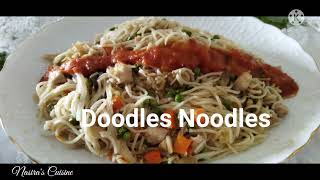 Doodles Noodles Recipe। Recipe by Sultanun Nasira [upl. by Ddarb701]