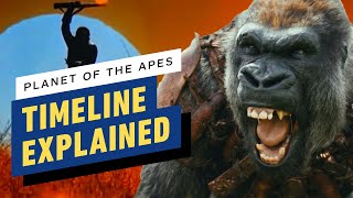 Planet of the Apes Movies The MixedUp Crazy Timeline Explained [upl. by Eelrahc]