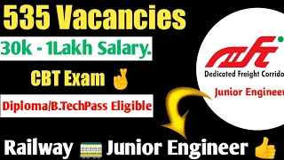 DFCCIL 2023 NEW VACANCY  DFCCIL syllabus  DFCCIL form fill up  DFCCIL executive salary [upl. by Venus330]