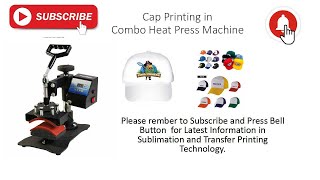 Sublimation Cap Printing in Combo Heat Press Machines from Koncept Sublimation [upl. by Aihsele]