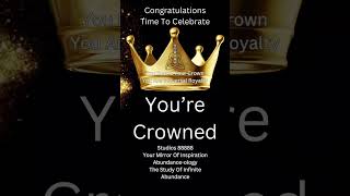 Take A Bow You Are Crowned🗽5D Creator Of Abundance 5d creator universe IMAGINE moreabundance [upl. by Nodearb643]