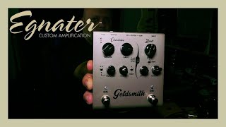 Egnater Goldsmith Overdrive Pedal  This Pedal Does EVERYTHING [upl. by Isnam]