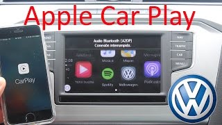 Apple Car Play en VolksWagen Passat en Español [upl. by Jenn]