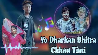 Yo Dhadkan vitra xau timi  New Nepali Tharu Song  2080 Sangita Chaudhary amp Naresh Budhathoki [upl. by Tecu]