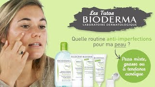 Routine antiimperfections Sébium  les tutos BIODERMA [upl. by Malchy]