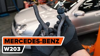 Come sostituire testine sterzo MERCEDESBENZ W203 Classe C VIDEO TUTORIAL DI AUTODOC [upl. by Nelson]