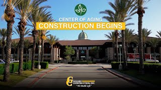 Demolition begins for the new Center of Aging in Rancho Cucamonga CA [upl. by Joselyn]