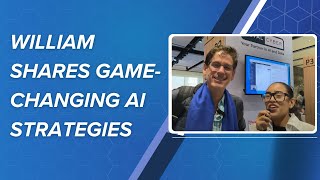 AI amp Business Interview from Microsoft Ignite with William [upl. by Cinom]