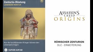 Assassins Creed Origins  Römischer Zenturion DLC  Legendäre Ausrüstung [upl. by Fontes]