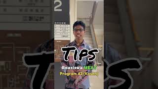 Tips Beasiswa MEXT program d3 Kosen [upl. by Stephine]