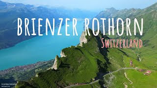 Best scenic train rides in switzerland  Brienz Rothorn Bahn 4K [upl. by Refinnaj]