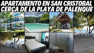 Apartamento en San Cristóbal cerca de Playa Palenque dentro de un Complejo Turístico frente al Mar [upl. by Mharg]