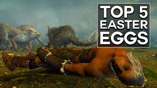 Skyrim  Top 5 Easter Eggs [upl. by Siusan]