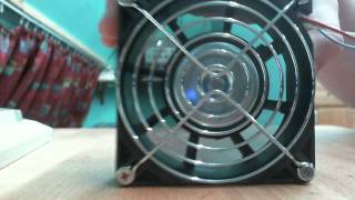 EBMPapst 3212 J2H4P High power 92mm Fan [upl. by Eselahs]