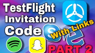 HOW TO GET TESTFLIGHT INVITATION CODE  With Link in the Description below  Part2  Array Tech [upl. by Lehcear78]