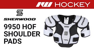 Sherwood 9950 HOF Shoulder Pad Review [upl. by Alyal359]