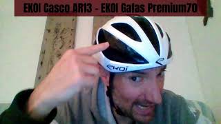 EKOI AR13 Casco  EKOI Premium70 Gafas [upl. by Ahon]