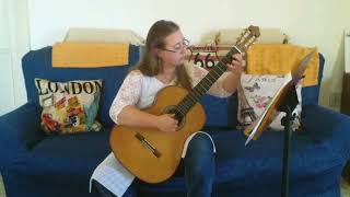 Perdere lAmore classical Guitar Arrangement by Giuseppe Torrisi  Performed by Beatrix Kapolcsi [upl. by Chloras191]