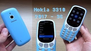 Nokia 3310 2017 amp 3G  Review  Ringtones [upl. by Adeline]