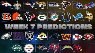 NFL Week 7 Predictions [upl. by Judy962]