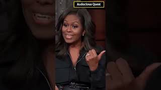 Michelle Obamas Funny Narration Of A White House Story  Shorts [upl. by Lennahs255]