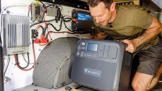 The EASY way to power your van  BLUETTI AC200MAX Portable Power Station [upl. by Pirnot960]