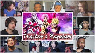 Traitors Requiem ALL VERSION Reaction Mashup JoJo’s Bizarre Adventure Golden Wind OP 2 [upl. by Halilak]