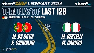 Da SilvaCarvalho vs BertelliCaruso  Last 128  ITSF 2024 World Series Leonhart Open Classic [upl. by Daahsar]